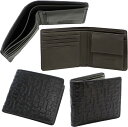 DIESEL ディーゼル メンズ小銭入れ付き二つ折り財布エンボスモノグラムオールオーバーロゴブラック グレー2つ折財布 ガイバカウレザーさいふ サイフ ウォレット BI-FOLD COIN S WALLETT8013BKBKP0556T8004BKGY(4)