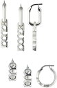 GUCCI Ob` fB[XsAXXNvgS`[X^[OVo[ANZT[XCOS t[vsAXVCj[tBjbVXNvgS^PIERCE IN STERLING SILVER EARINGS J84008106SL