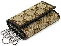 グッチ 6連キーケースGUCCI GGキャンバス キーホルダー04564R F40IRベージュ×ダークブラウン 9643 ベージュ×アイボリー 9761 ブラック 1000