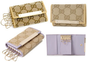 GUCCI グッチ 6連キーケースGGキャンバス キーホルダーブラック ベージュ×ダークブラウン ×アイボリー 100096439773×メタリックグレー ×メタルブラウン F4C2G97868526 ×ライトパープル ×ベージュ FFPAG85919691 9660