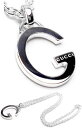 GUCCI グッチ ペンダントネックレスロゴ刻印Gプレート GモチーフシルバーPENDANT NECKLACEスターリングシルバー 233936 J8400 8106メンズ レディース 男女兼用スターリングシルバー925