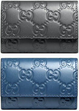GUCCI グッチ 6連キーケースグッチシマレザー グレーライトブルーブラック ダークブラウングレー ブルー 1217 4710 2140DBRキーホルダー ライトブラウン 2718 A0V1G AS1290901217GY 2019 1000 9022 2535 4704 2718