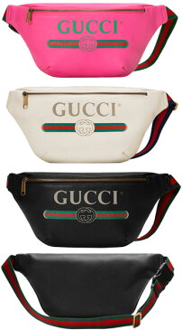 GUCCI グッチ ボディーバッグヴィンテージレトロロゴウエストポーチ ヒップバッグウエストバッグブラック ピンク ホワイト8164BK8842PKレザーベルトバッグ88218822WH コットンリネンライニングメンズ レディース ユニセックス