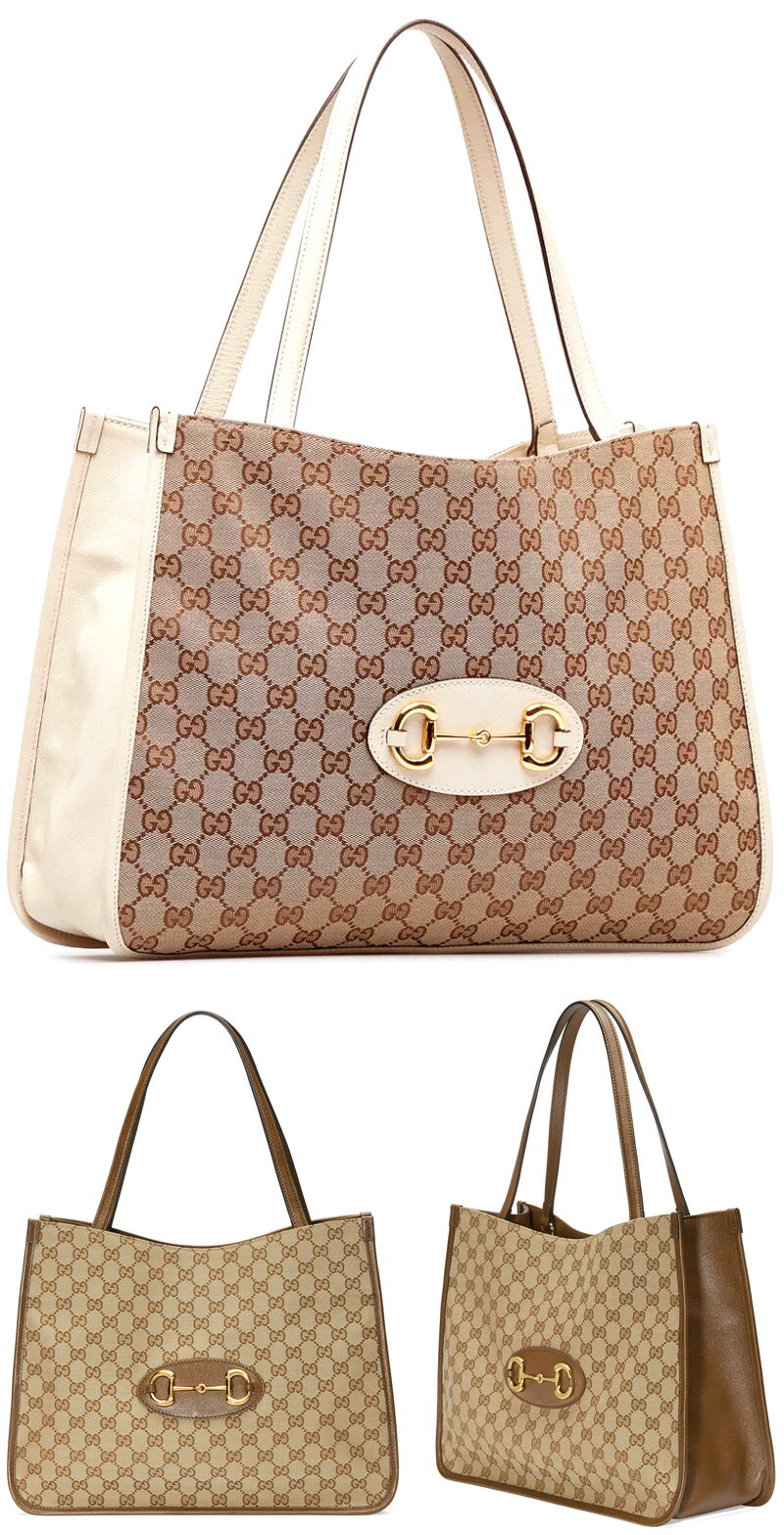 GUCCI åȡȥХåɥȡۡӥåGGץ꡼ Х١ߥ֥饦쥶ȥࡡߥۥ磻A4νबǼǽåԥ󥰥ȡȥХå  Х1955BAG 8563BEBR9761BEIV