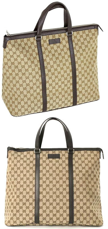 グッチ 帆布・キャンバス トートバッグ レディース GUCCI グッチ ショッピングトートエンボスロゴレザータグ GGキャンバスメンズ レディース トートバック ショルダー ショルダーバックベージュ×ダークブラウン大容量 鞄 カバン TOTEBAG9903BEDBR