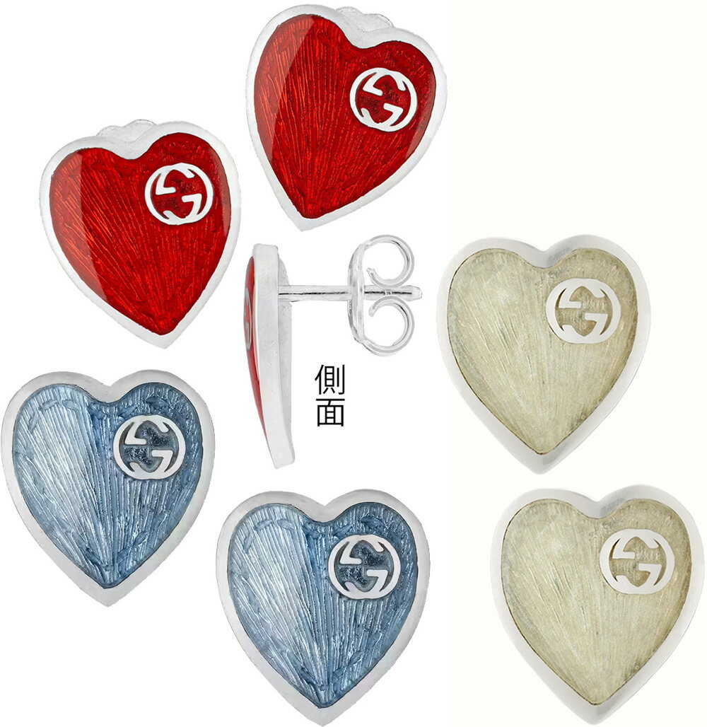楽天市場】gucci ピアス インターロッキングg ハート シルバーの通販 楽天市場】gucci ピアス インターロッキングg ハート シルバーの通販