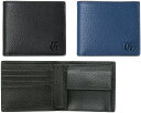 GUCCI グッチ ダブルGロゴ小銭入れ付き二つ折り財布ダブルGロゴ GGマーモントブラック ロイヤルブルー カーフレザーワントーンレジンGGロゴミニマルウオレット コインウォレットモアレライニング10004236RBL2つ折り財布(4)