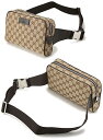 GUCCI グッチ メンズ レディース ベルトバッグエンボスロゴレザー...(4)