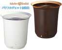 とにかく給水が簡単なパワフルミスト加湿器バケツモチーフにしたデザイン ブラウン ホワイト グレー ベージュ超音波式で熱くなく静か インテリアディフューザージェットモード機能付きで一気に加湿 湿度＆加湿量調節自動停止＆タイマー付き 乾燥肌には必須