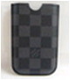 LOUIS VUITTON　iphone　CASEルイヴィトン　アイフォンケースダミエ　グラフィット　エテュイiphone 3G 携帯ケースIPHONEケースブラック×グレー N62669