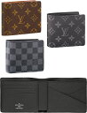 ルイヴィトン 二つ折り財布（男性向け） LOUIS VUITTON ルイヴィトン二つ折り財布 クレジットカードケースブラウンモノグラムキャンバスブラック×グレーエクリプスキャンバスルイビトン カードウォレットグレーダミエグラフィットキャンバスポルトフォイユミュルティプル 2折財布 札入れ