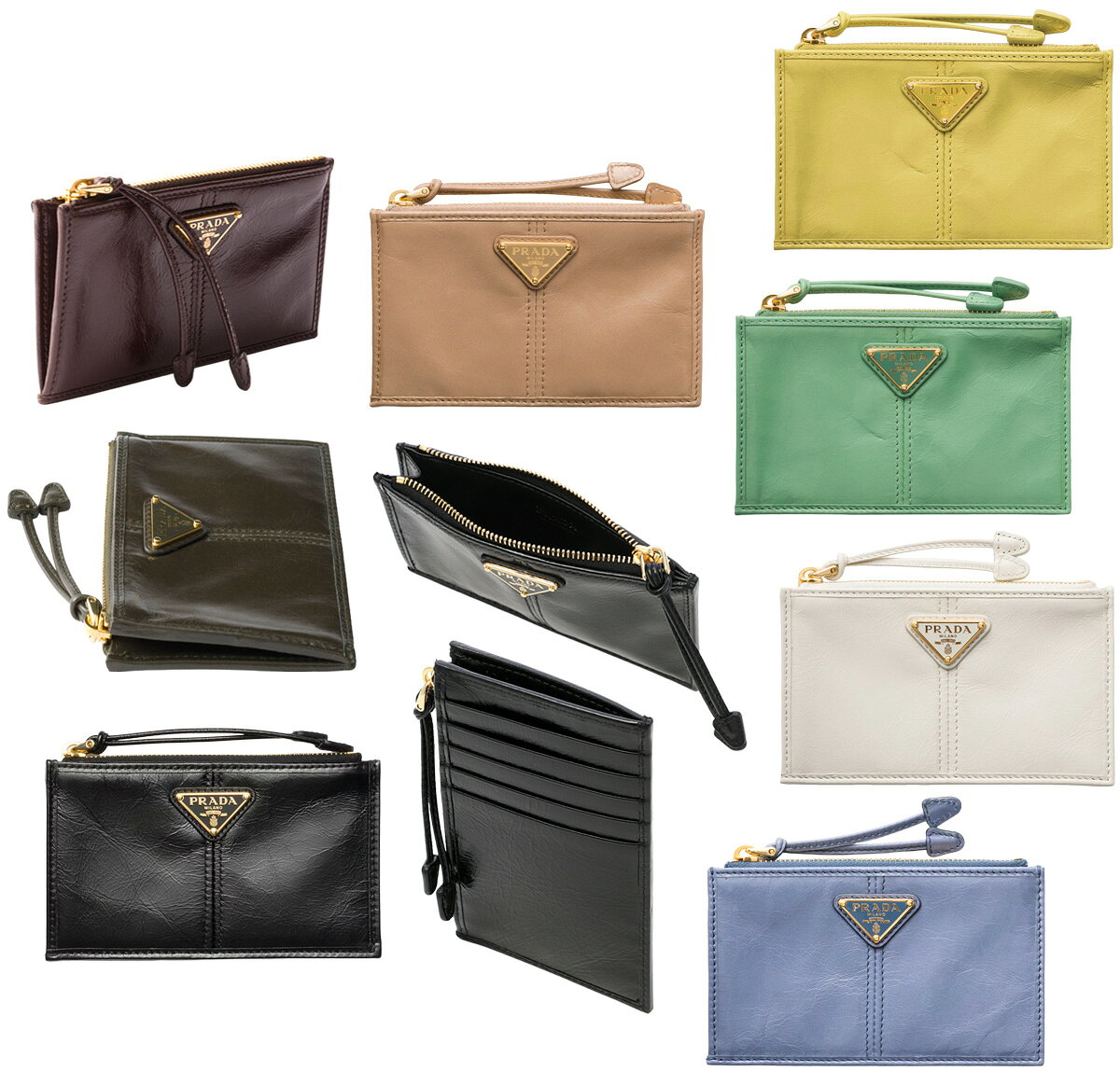 再値下げ⭐️ピッコロPRADA カードケース小銭入れ ブラック ゴールド金具 楽天市場】プラダ カードケース（素材（ジュエリー・アクセサリー