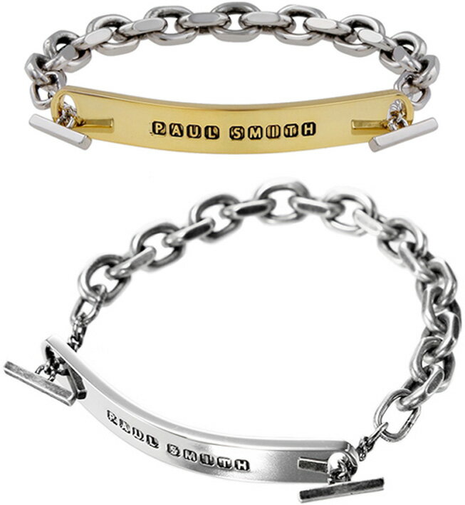 Paul Smith ݡ륹ߥIDץ졼ȥ֥쥹åȥС֥쥹åȥСۥå ֥ɥץ졼 ۡޡ ˽ѥ ǥ ˥å CHAINBRACELET