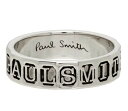 Paul Smith ポールスミス 指輪レター立体ロゴスタンプメンズ シルバーリング 約21号 約25号インサイドロゴ刻印 82SL SILVER RING
