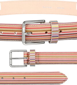 Paul Smith 󥺥쥶٥ȥͥ㡼ȥ饤ץ奢쥶٥ȥޥ顼ȥ饤סߥ١ԥХå 襨MULTICOLOR LEATHER BELTĤˤ⥫奢ˤ