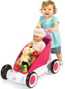 RADIO FLYER ラジオフライヤーRide Ons 乗用玩具3-In-1 Walker Wagon #312Bライドオンキックカー、手押し車、ワゴントローリー台車と用途にあわせて長く使えます。カタカタ ウォーカー おもちゃ箱ピンク