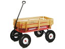 RADIO FLYER ラジオフライヤー舵取り機能付き4輪ワゴンAll-Terrain Wagons オールテレーンワゴンエアータイヤ装備ATW トラベラーワゴンより少し大きめのエアタイヤを履いたモデルです。 四方の木枠で味を出す