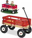 RADIO FLYER ラジオフライヤーAll-Terrain Wagons オールテレーンワゴンAll-Terrain Cargo Wagon 29赤の枠がインパクトあるデザインボディがオールウッド 全長1mを超えるエアタイヤモデル