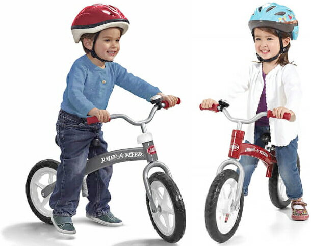 RADIO FLYER ラジオフライヤーTrikes Bikes 三輪車＆自転車バランスバイクGlide Go Balance Bikeレッド ピンク グレーグライド＆ゴー バランスバイクQuickly Learn to Ride a Bike自転車を乗る前の練習に