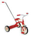 RADIO FLYER ラジオフライヤーTrikes Bikes 三輪車＆自転車Classic Red Tricycle With Push Handle (10 ) 34Pクラシックレッドサイクルにプッシュハンドルが付いた三輪車です。プッシュハンドルは取外し可能。