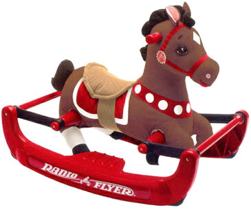 RADIO FLYER ラジオフライヤーRide Ons 乗用玩具Soft Rock & Bounce Pony w/Sound #3542 Ways to Play - With Sound!ソフトロック&バウンスポニー木馬モチーフ前後のスイングや上下の浮き沈みの動きが楽しめます