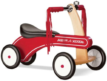 RADIO FLYER　ラジオフライヤークラシックタイニートライクSpeciality Collection　スペシャルモデルClassic Tiny Trike #320足蹴り4輪車　キックカー　ウッドカーレトロスタイルの三輪車です。