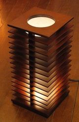 羽根 照明 インテリア スパイラル Spiral テーブルスタンド モダン オリジナル照明 デザイン照明 間接照明 ライト ライティング Light Lighting ランプ Rump リビング ダイニング 寝室 スタンドライト プレゼント DS-027DB