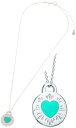 Tiffany Co. ティファニーターコイズハート ネックレススターリングシルバーリターントゥーティファニーコレクションペンダントネックレス アクセサリーシルバーチェーン スモールRTT PENDANT NECKLACE一目でティファニーだとわかるアイテム