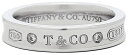 ティファニー 1837記念 指輪（レディース） TIFFANY&Co. ティファニー レディース 指輪1837刻印 ダイヤモンドリング18Kホワイトゴールド ナローリング アクセサリーT&CO 0.02カラットモダンデザイン シルバーコレクション婚約指輪 ウェディング WHITE GOLD 結婚指輪