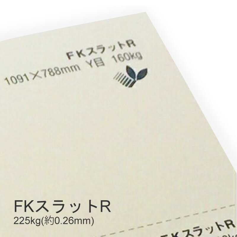 11月最大800円OFFクーポン 【特殊紙】FKスラットR 225kg(0.26mm) B4 50枚【インクジェット対応 プリンター用紙】