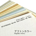 4月最大350円OFFクーポン アフトンカラー 65kg(0.10mm) A4 100枚 選べる6色