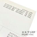 4月最大1,000円OFFクーポン 【特殊紙】エスプリFP 90kg(0.11mm)【キャストコート 製袋用 ツルツル】