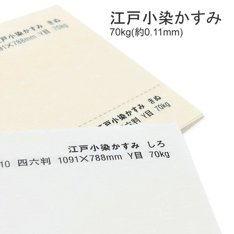 6月最大350円OFFクーポン 【選べる2色】江戸小染かすみ 70kg 厚さ 0.11mm A4 100枚 きぬ 白 ファンシーペーパー 特殊紙 印刷用紙 型押し模様 エンボス 和風 霞柄 かすみ柄 霞模様 雲のようなパターン 美しい 上品 気品