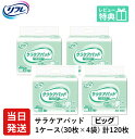 【あす楽】 リフレ 大人用紙おむつ 尿とりパッド 介護 オムツ サラケアパッド ビッグ 30枚×4袋 Lサイズ パット オムツ 大人用 紙おむつ 紙 女性用 男性用 パット オムツ 大人用 紙おむつ 紙 パット 大人用 紙おむつ 紙 ぱっど パット オムツ 大人用 紙 ぱっど 紙おむつ