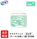 【あす楽】 リフレ 大人用紙おむつ 尿とりパッド 介護 オムツ サラケアパッド ビッグ 30枚×1袋 Lサイズ パット オムツ 大人用 紙おむつ 紙 女性用 男性用 パット オムツ 大人用 紙おむつ 紙 パット 大人用 紙おむつ 紙 ぱっど パット オムツ 大人用 紙 ぱっど 紙おむつ