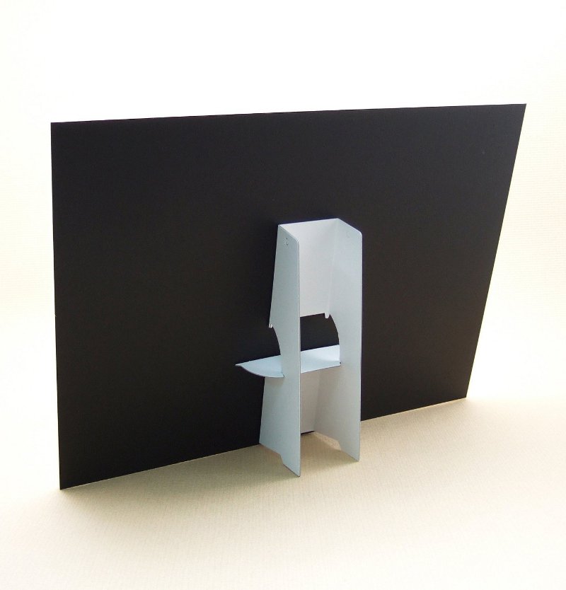 紙スタンド縦用シール付1枚 B4用【E1-3】