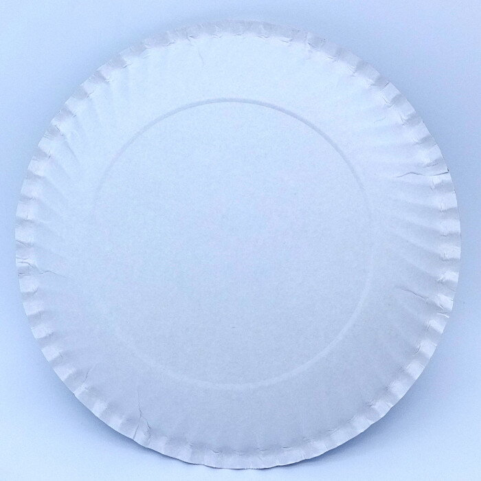 【E2-2】菊型紙皿シルバー7号170mm　50枚　パーティーでもどうぞ♪ おしゃれな使い捨て紙皿