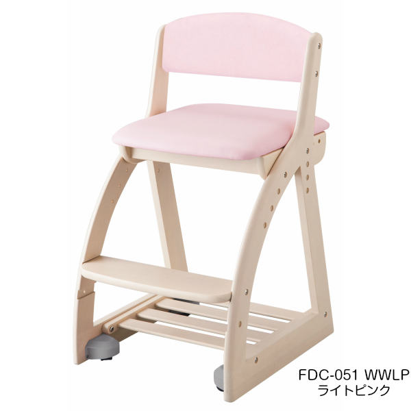 【6/30までポイント10倍】コイズミ 学習チェア 4ステップチェア 木製 PVCレザー 学習家具 イス 学習椅子 2