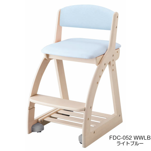 【6/30までポイント10倍】コイズミ 学習チェア 4ステップチェア 木製 PVCレザー 学習家具 イス 学習椅子 3