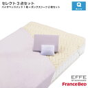 【6/30までポイント10倍】フランスベッド セレクト3点セット バイオベッドパット1枚 マットレスカバー エッフェスタンダード 2枚 クィーンサイズ Q France Bed(3)