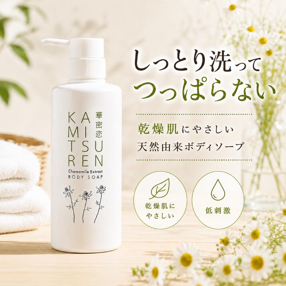楽天市場】華密恋(カミツレン) ボディーソープの通販