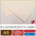 キュリアスN IRホワイト<258> A5 | 印刷用紙 プリント キラキラ ファンシーペーパー ペーパークラフト 大人 キット ハンドメイド 材料 パーツ ピ...