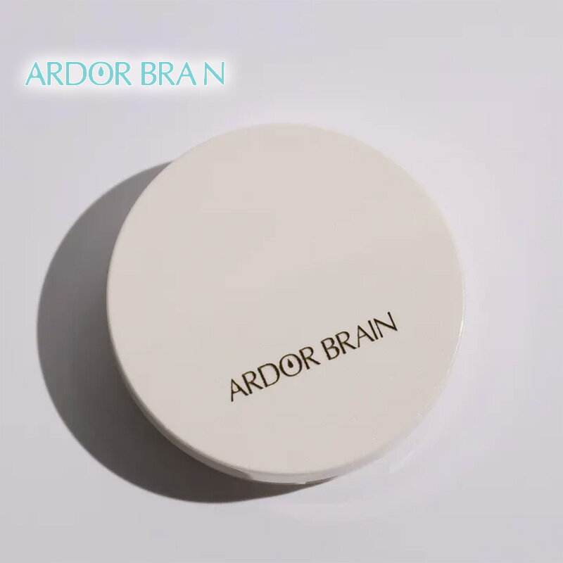 [Up to 12% OFF with Gacha] ARDOR BRAIN Wave Powder Compact Case | Powder Case, Face Powder Case, Dedicated Case, Makeup Case, Cosmetic Case, Compact, with Mirror, Portable, Refill Case