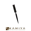 【LINE登録で300円クーポン】大阪ブラシ シャトリ ミニロールブラシ #25|ヘアブラシ クシ 櫛 ヘアセット スタイリング ブラッシング カール 猪毛 ヘ...