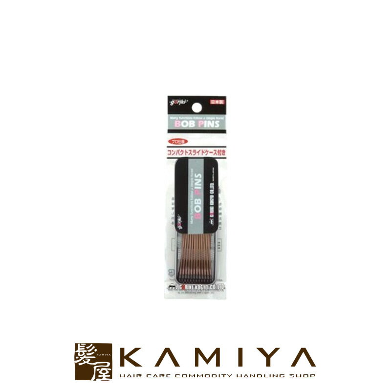 【LINE登録で300円クーポン】五力工業 555 ヘアピン カラーピン #1400 マロン 36本 小缶入|ヘアピン セット ヘアピン おしゃれ ヘアーピン ...