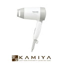 【LINE登録で300円クーポン】テスコム ヘアードライヤー TD105B ホワイト|軽量 コンパクト 旅行 持ち運び 折り畳み 二つ折り ヘアセット ヘア ド...