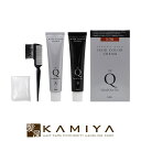 【全商品対象クーポン配布中】ミアンビューティー クイックワン・プロ A剤 60g+B剤 60g|カラー剤 N400S N500 N600 N700 チューブ 本体 トライアル お試し 白髪染め カラーリング グレイヘア
