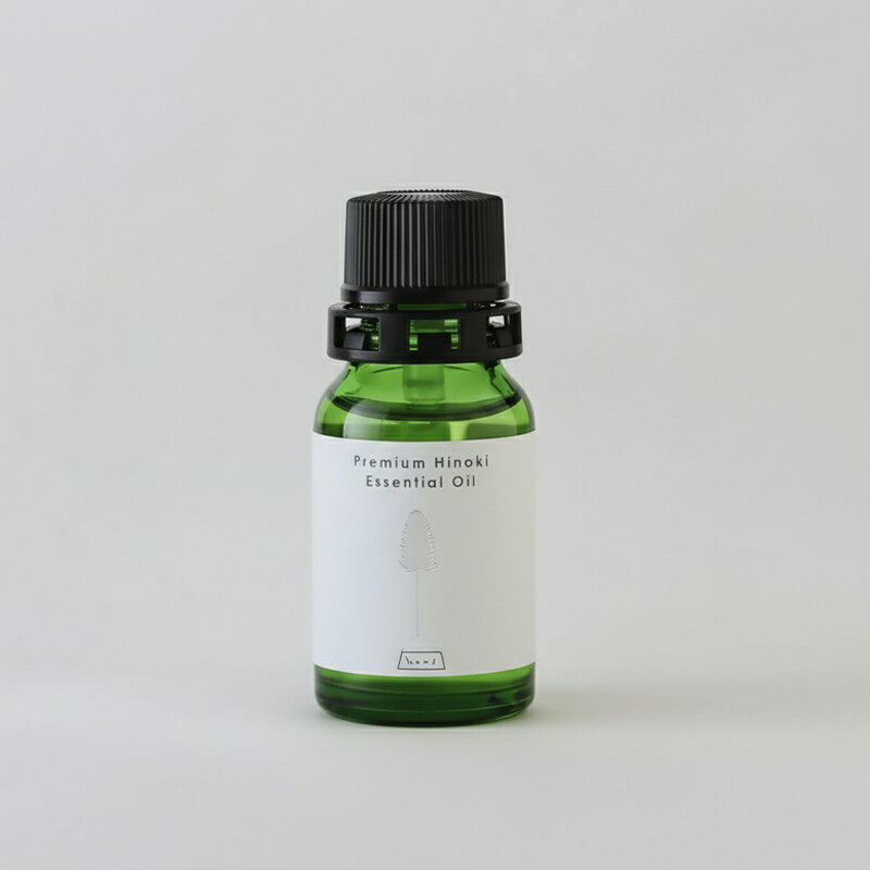 【LINE登録で300円クーポン】haus ハウス プレミアム ヒノキ エッセンシャルオイル 10ml|国産 ヒノキ 九州 延岡 アロマ効果 消臭 抗菌 抗炎症...