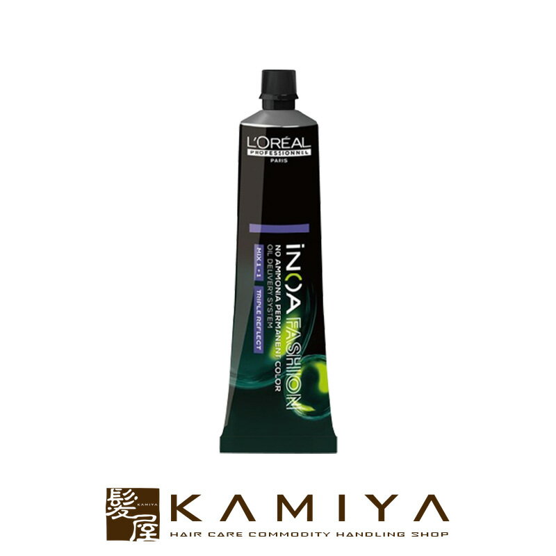 【LINE登録で300円クーポン】ロレアル プロフェッショナル イノア オイルカラー 1剤 111 チャコールアッシュ|10.111 8.111 5.111 ヘアカラー カラー剤 ファッション カラー おしゃれ 染め お洒落 つや 艶 臭くない 匂わない におわない【メール便対応4個まで】