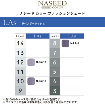 ナプラ ナシードカラー ファッションシェード 1剤 ラベンダーアッシュ 80g|n-las12 n-las10 n-las8 アルカリカラー カラー剤 ヘアカラー 白髪染め グレイヘア グレイカラー シードオイル 業務用 美容院【メール便対応4個まで】